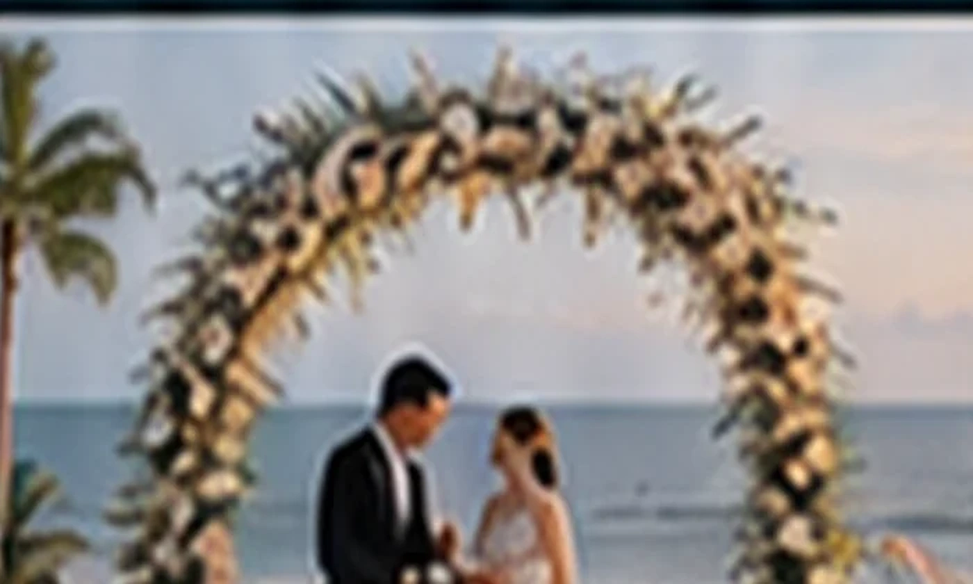 Tiệc cưới bãi biển tại Phú Quốc